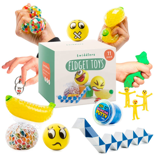 11 Fidget Toy Set for Stress, Anxiety and Sensory - Enchanted Toys