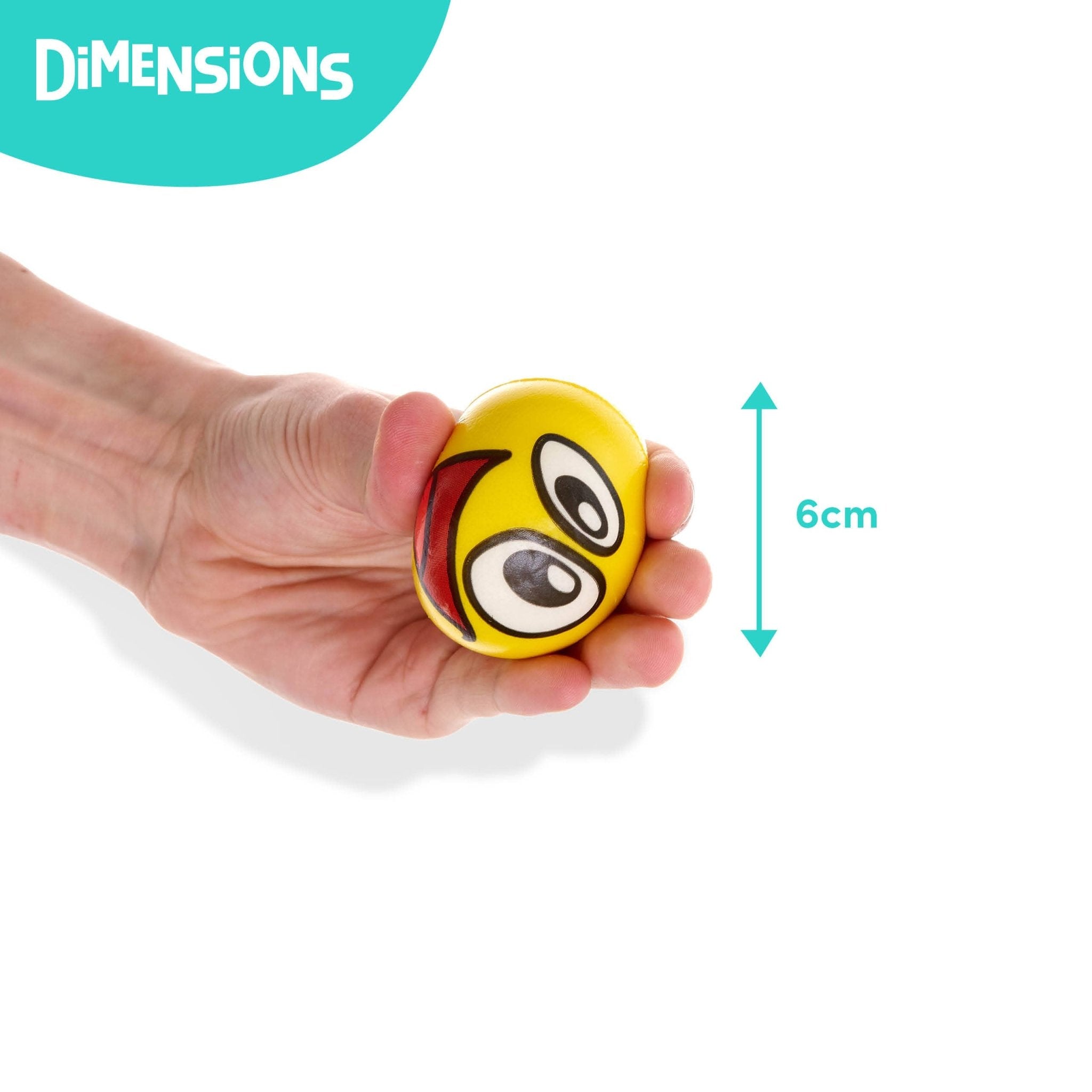 24 Emoji Sensory Squeeze Balls - Enchanted Toys