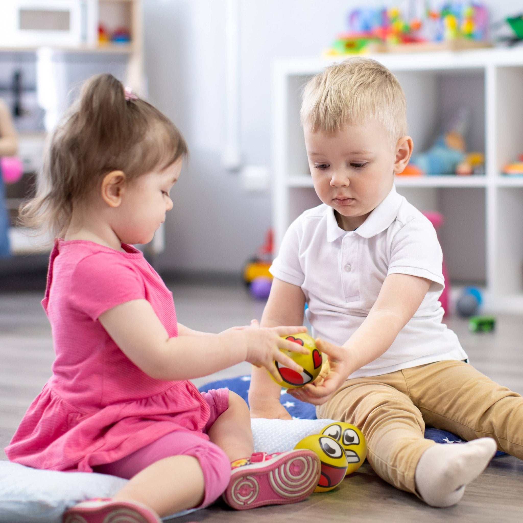 24 Emoji Sensory Squeeze Balls - Enchanted Toys