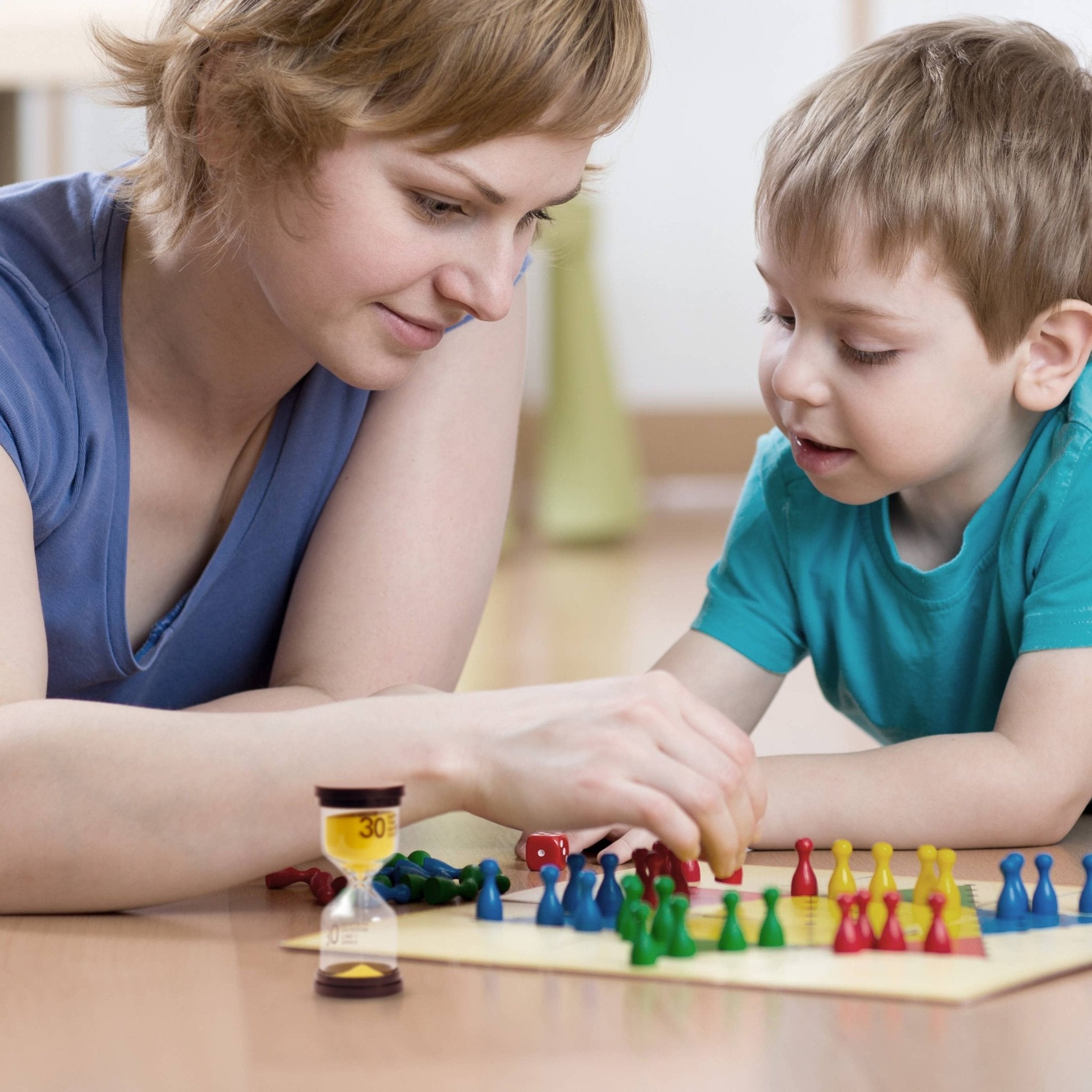 6 Sand Hourglass Clock Timers - 1,3,5,10,15 & 30 Minutes - Enchanted Toys