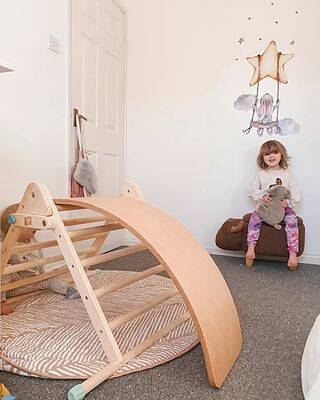 Active Tots Wooden Climbing Triangle FSC - Enchanted Toys