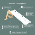 Load image into Gallery viewer, Active Tots Wooden Slide FSC - Enchanted Toys