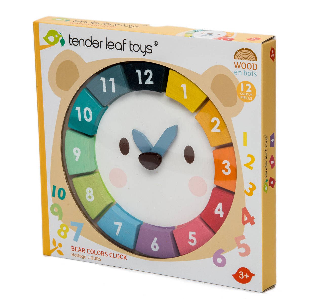 Bear Colours Clock - Enchanted Toys