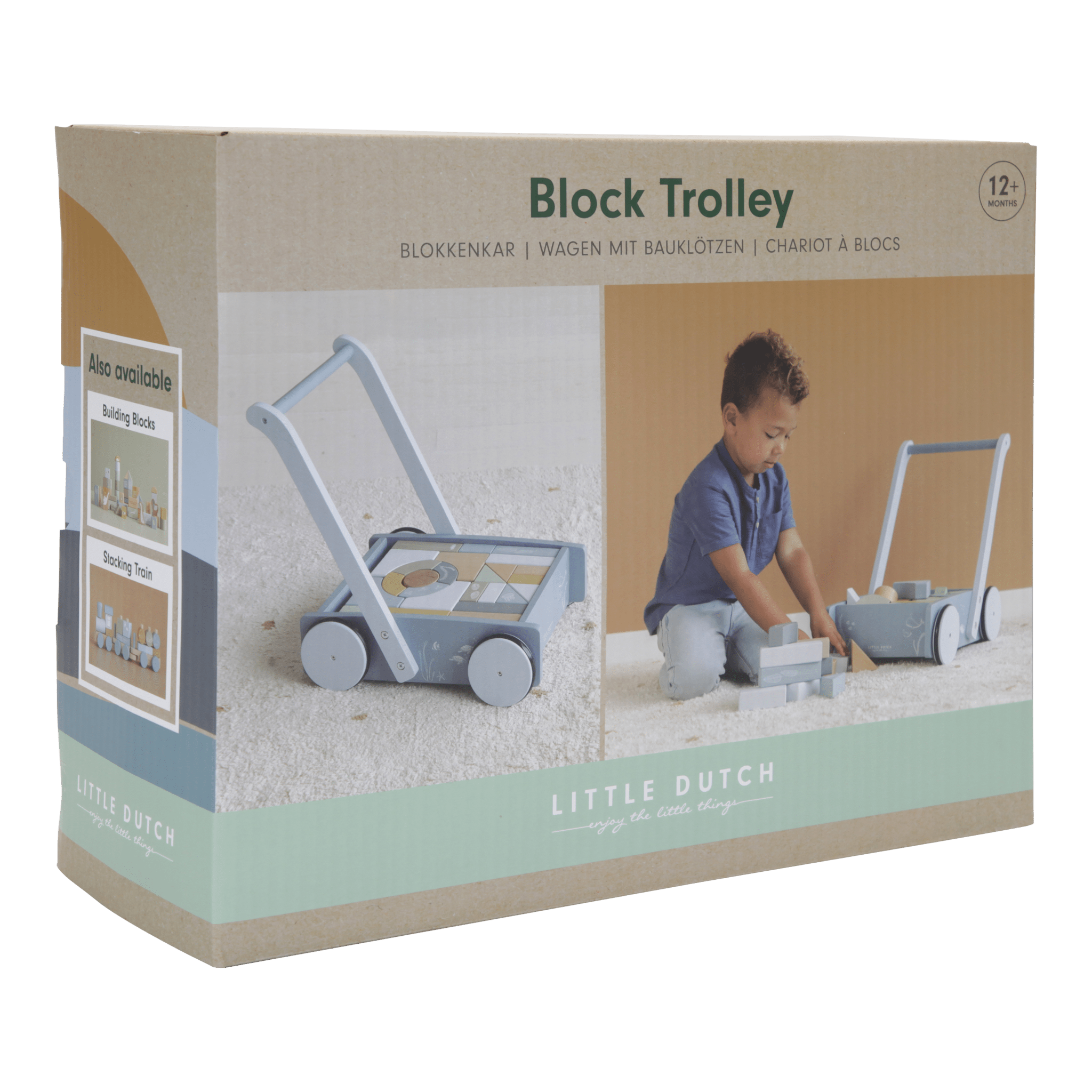 Block Trolley - Ocean - Enchanted Toys