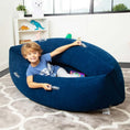 Load image into Gallery viewer, Comfy Peapod 48'' Blue - Enchanted Toys
