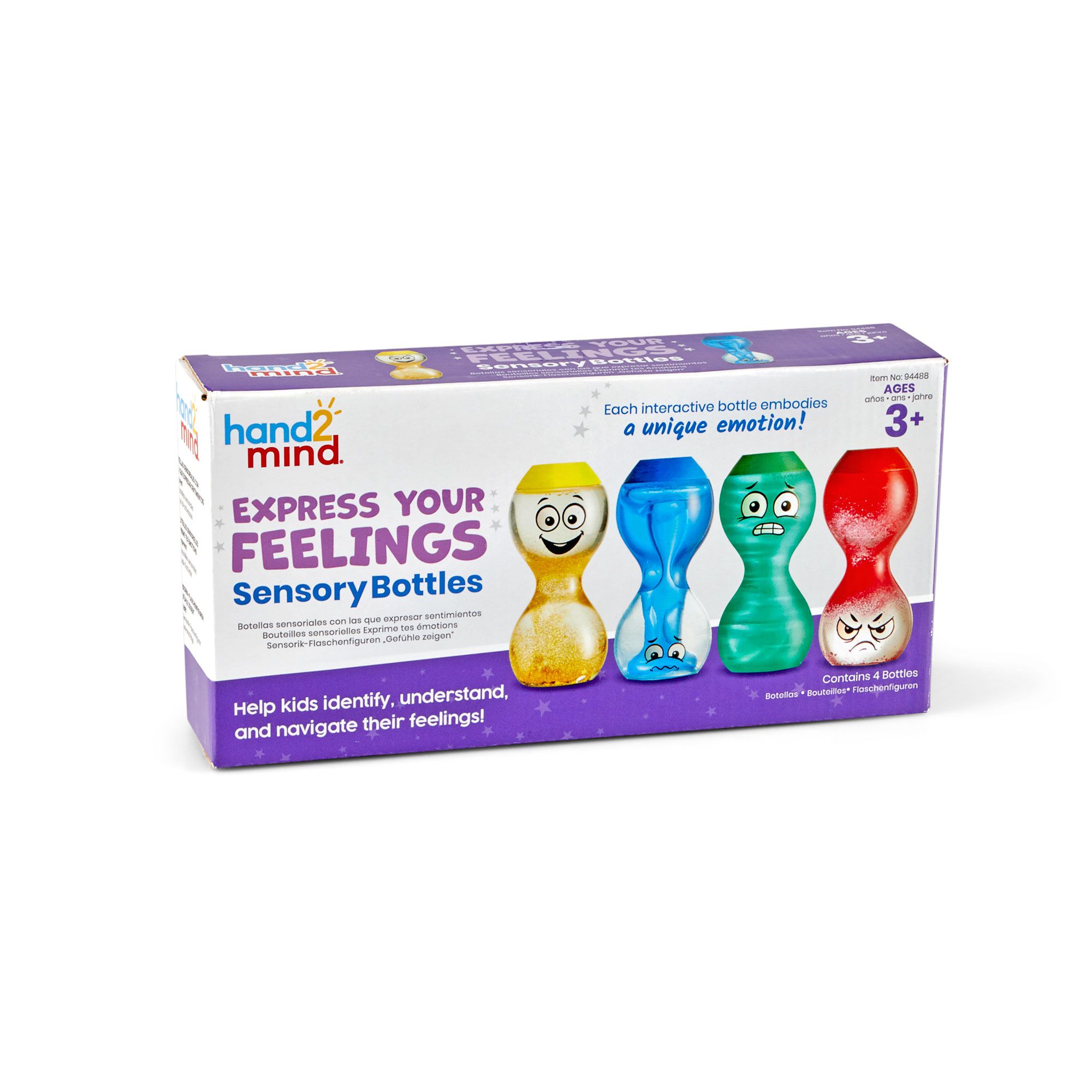 Express Your Feelings Sensory Bottles - Enchanted Toys