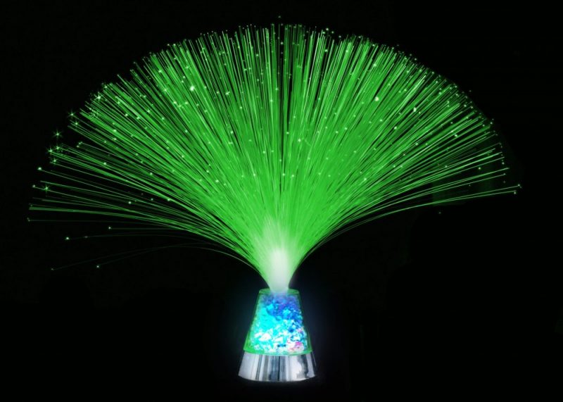 Fibre Optic Lamp With Crystals - Enchanted Toys