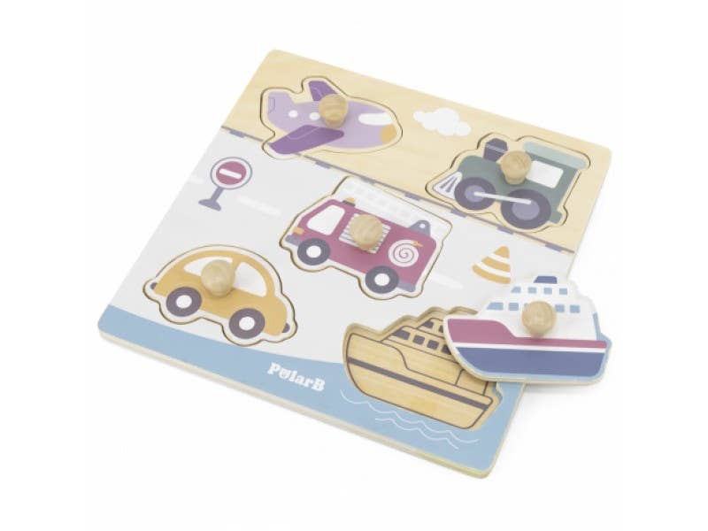 Flat Puzzle - Transportation - Enchanted Toys