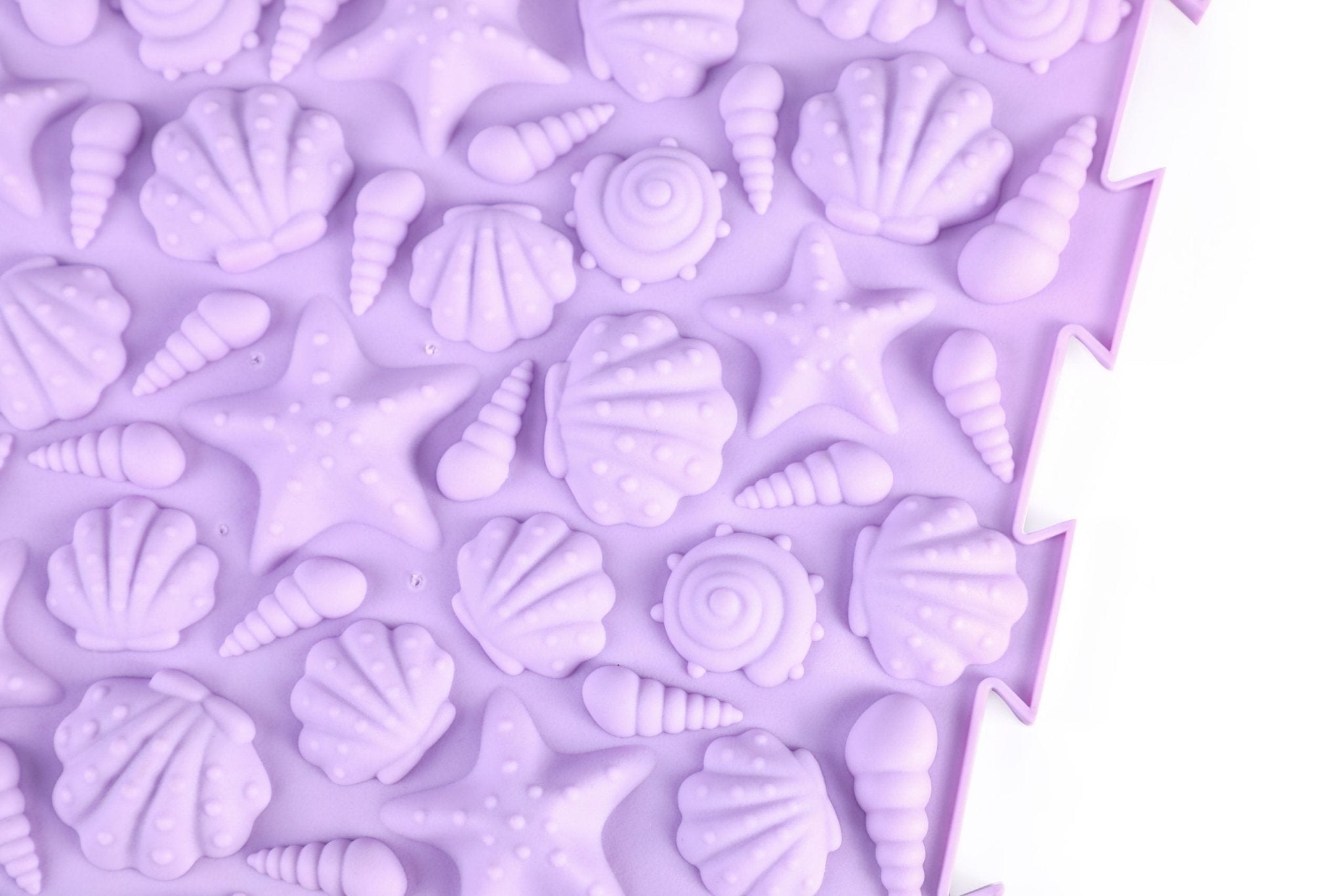 Massage Puzzle Floor Tile - Pastel Colours - Enchanted Toys