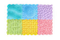 Load image into Gallery viewer, Massage Puzzle Floor Tile - Pastel Colours - Enchanted Toys