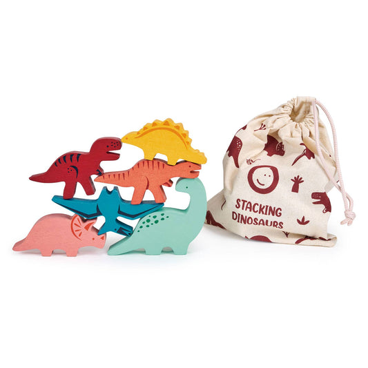 Mentari Happy Stacking Dinosaurs - Enchanted Toys