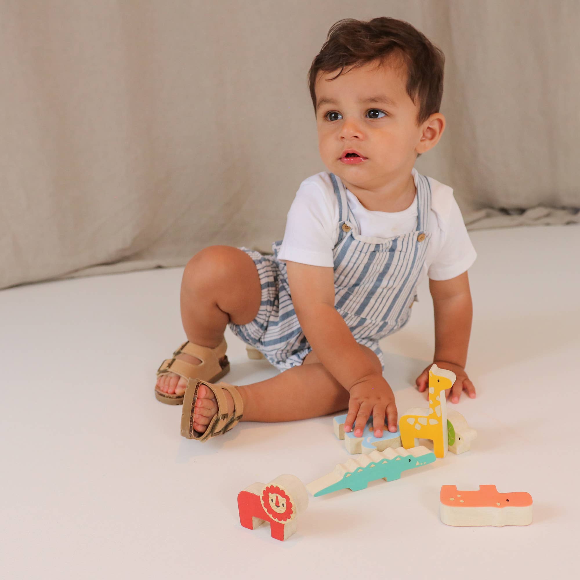 Mentari Happy Stacking Safari - Enchanted Toys