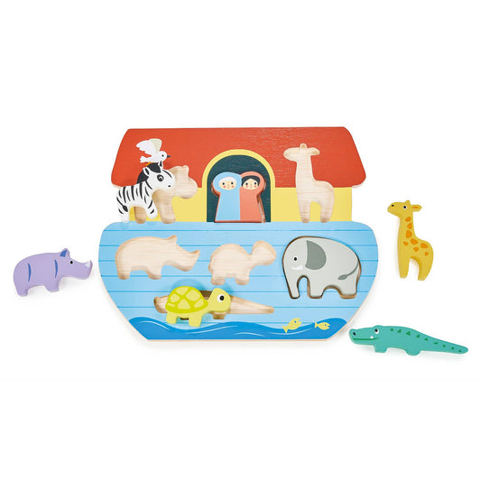 Mentari Shape Sorting Ark Tray - Enchanted Toys