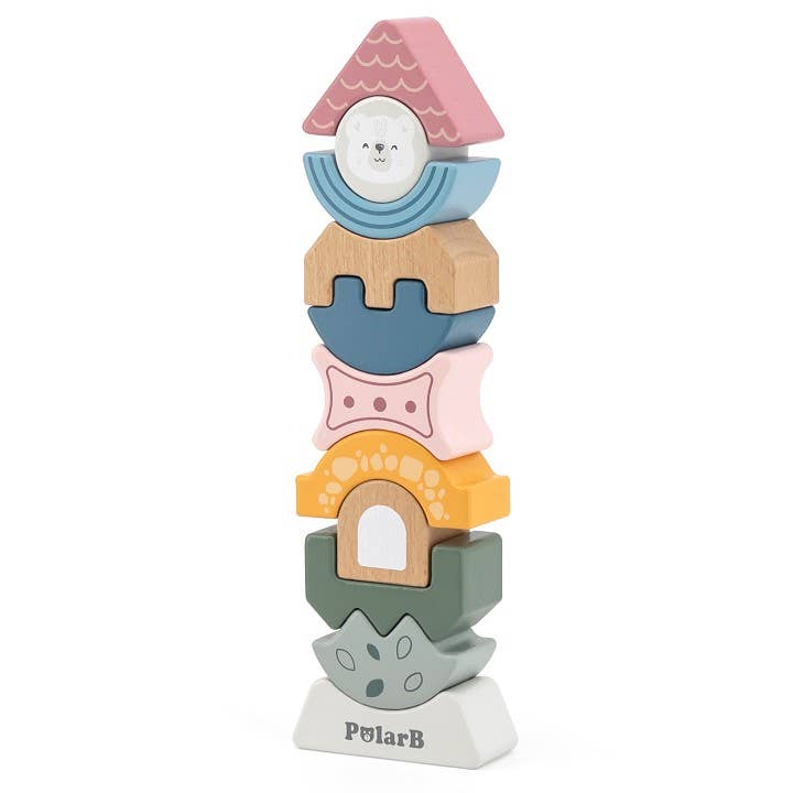 PolarB Block Tower - Enchanted Toys