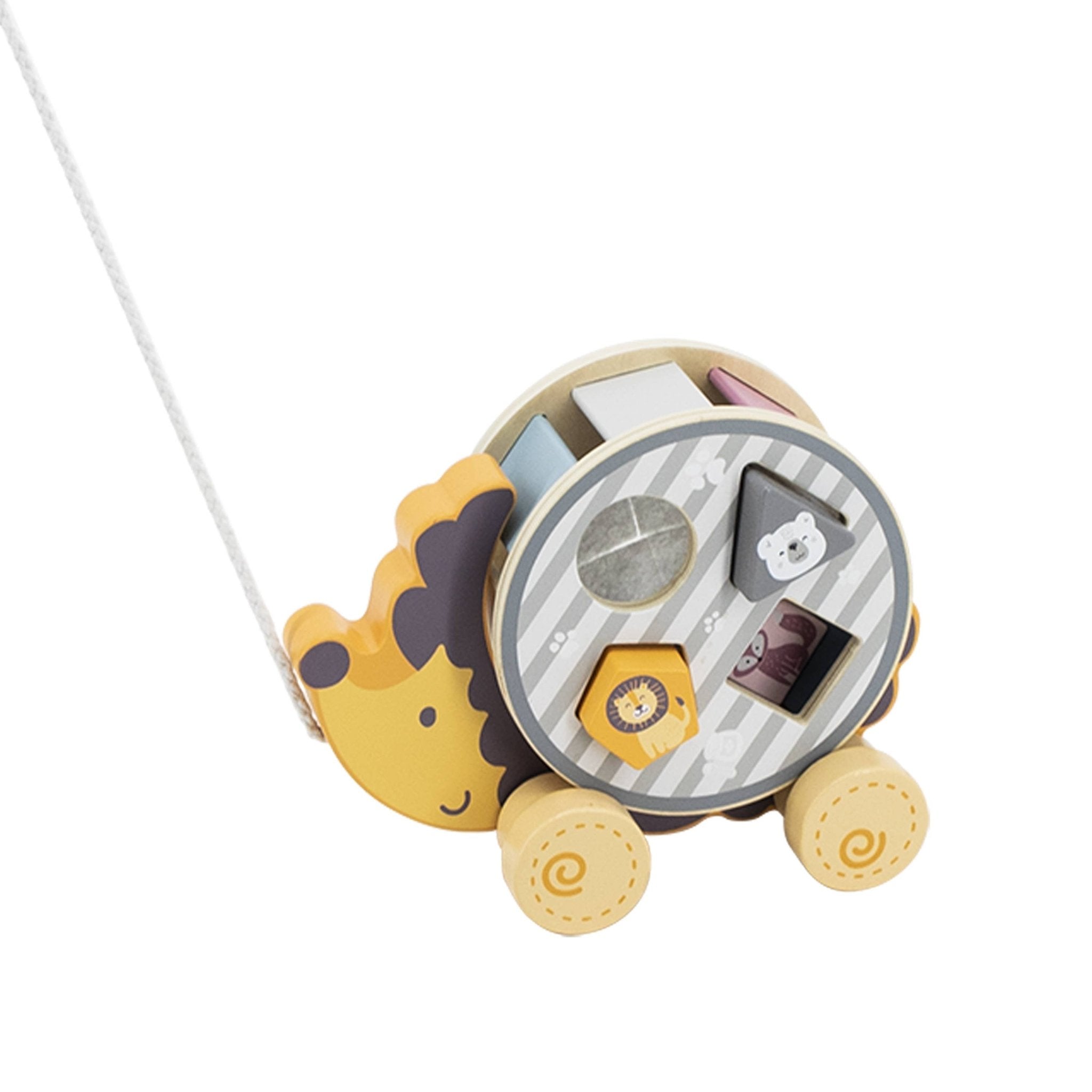 PolarB Hedgehog with Sorting Wheel - Enchanted Toys