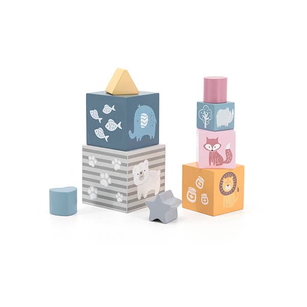 PolarB Nesting & Stacking Blocks - Enchanted Toys