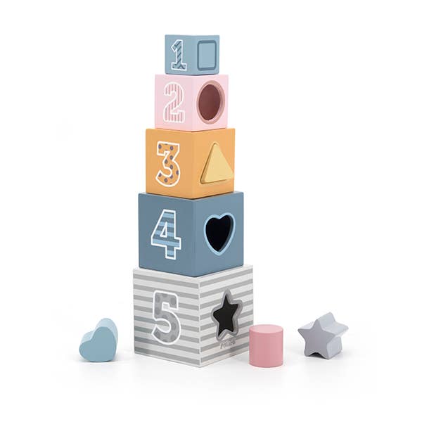 PolarB Nesting & Stacking Blocks - Enchanted Toys