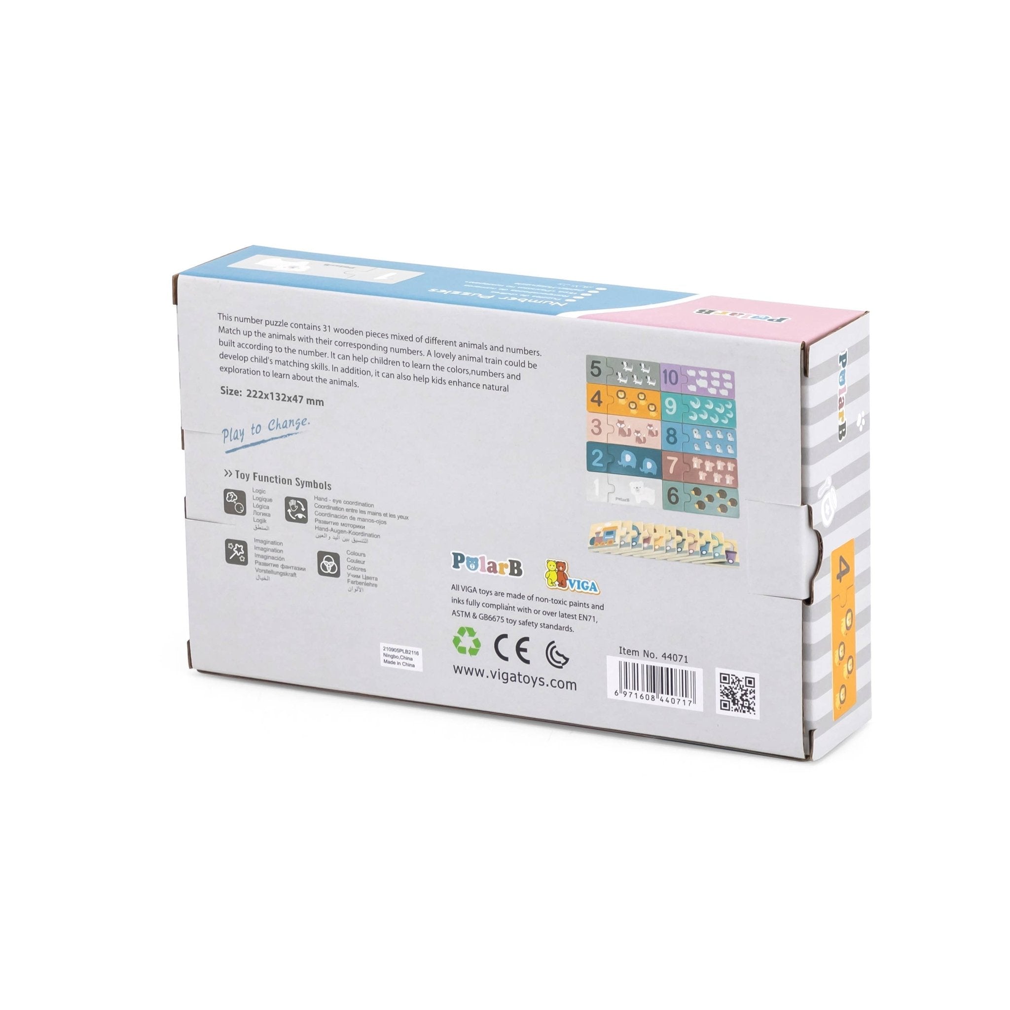 PolarB Number Puzzle - Enchanted Toys