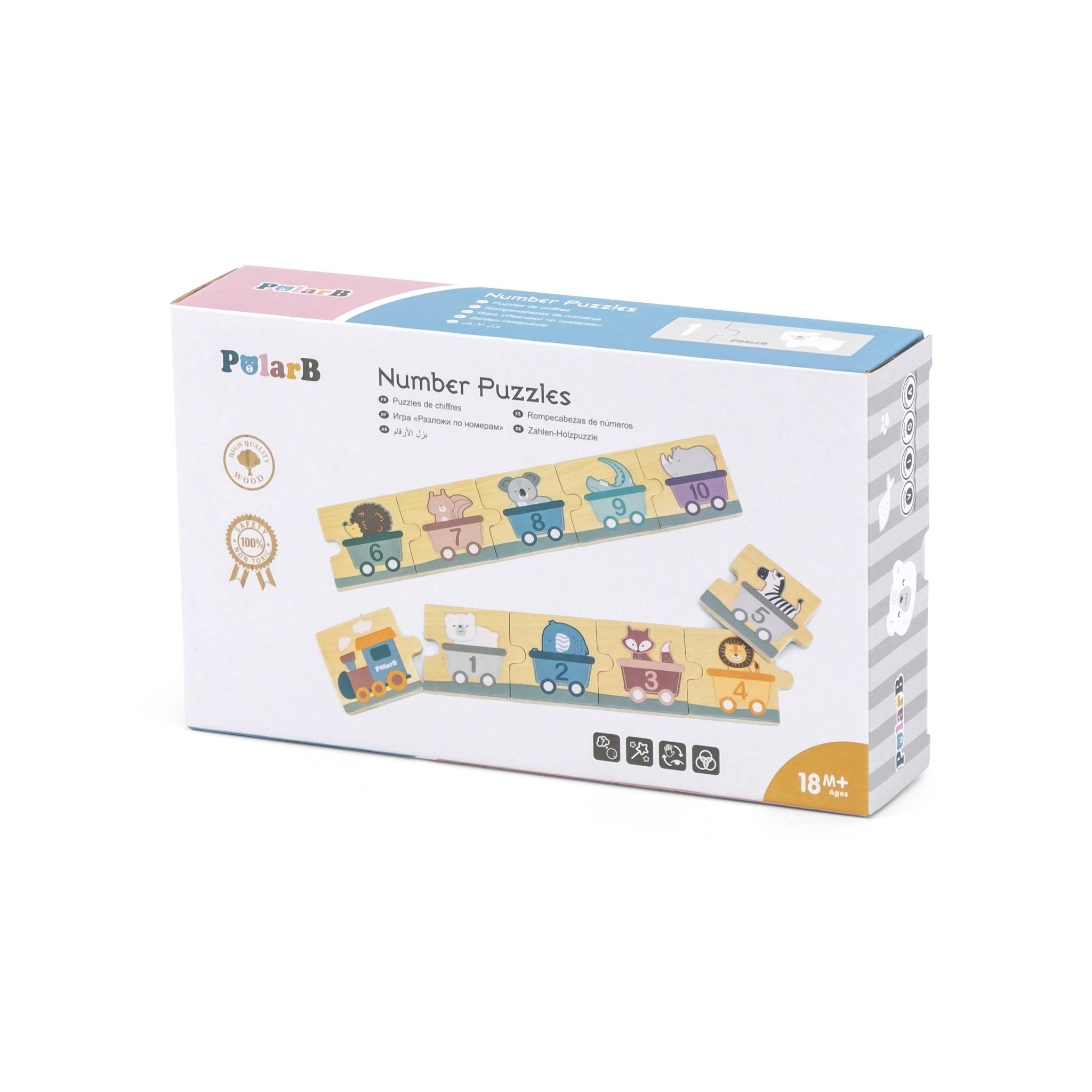 PolarB Number Puzzle - Enchanted Toys