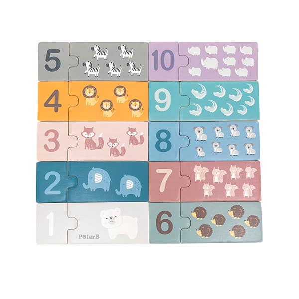 PolarB Number Puzzle - Enchanted Toys