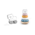 Load image into Gallery viewer, PolarB Pull Along & Stacking Set - Polar Bear - Enchanted Toys