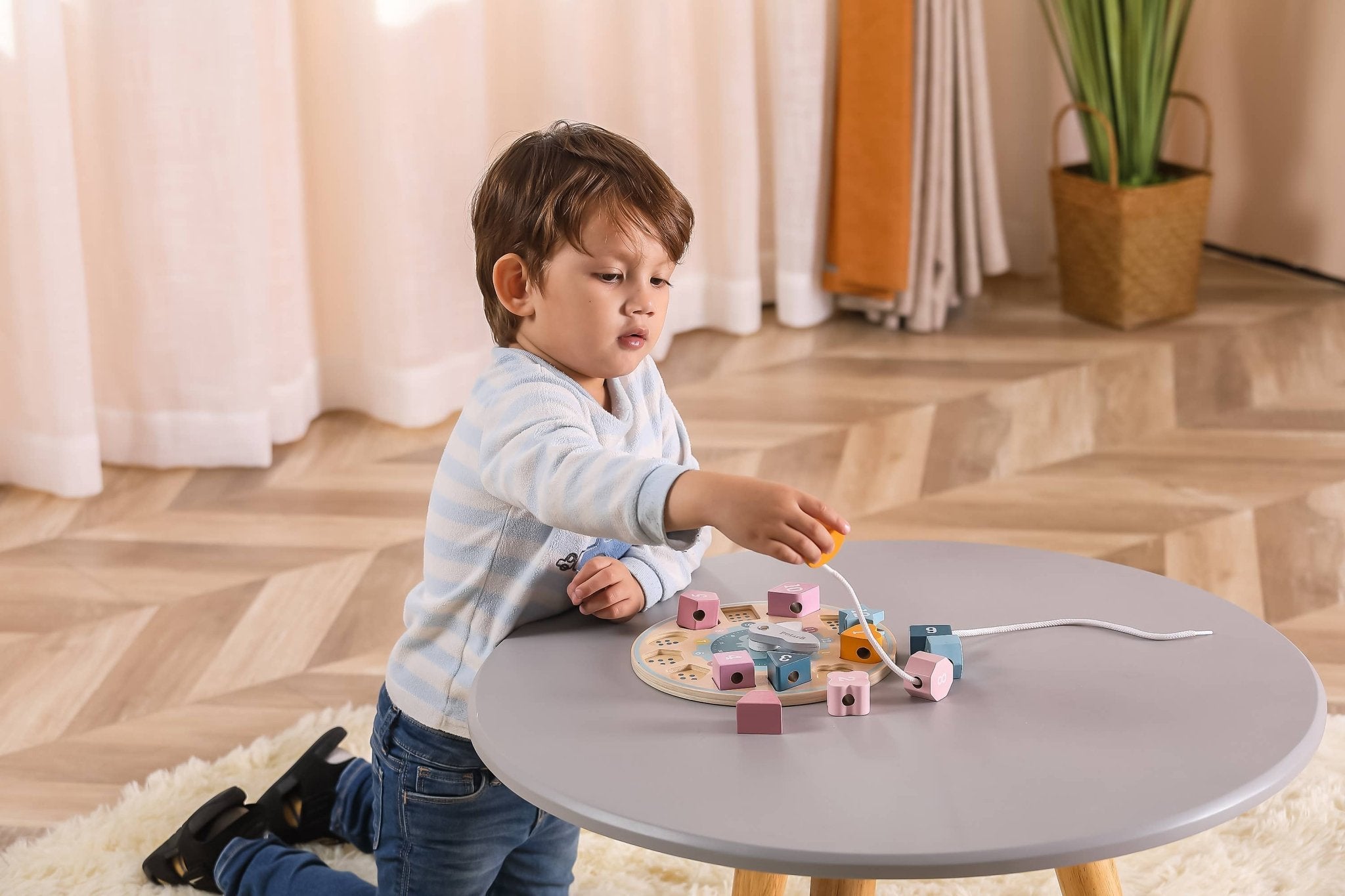 PolarB Shape Sorting Clock - Enchanted Toys