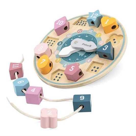PolarB Shape Sorting Clock - Enchanted Toys