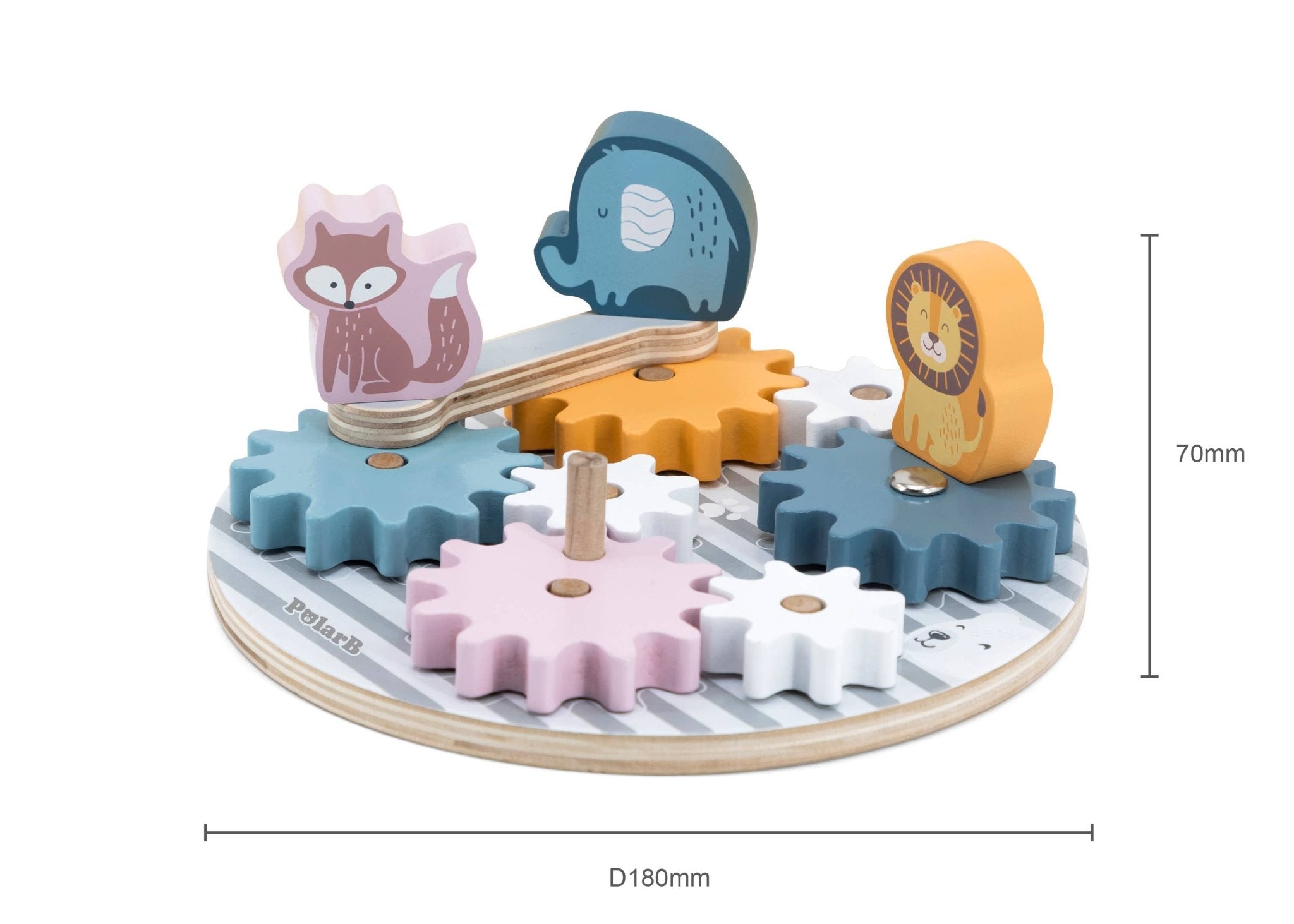 PolarB Spinning Gears - Animals - Enchanted Toys