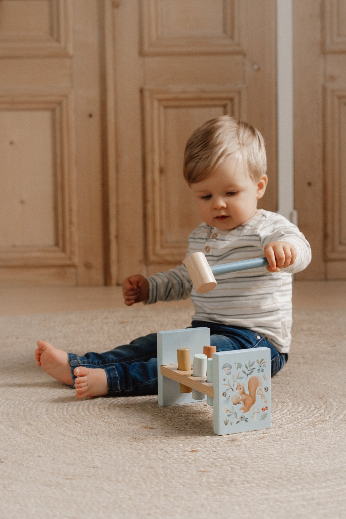 Pounding Bench FSC - Forest Friends - Enchanted Toys