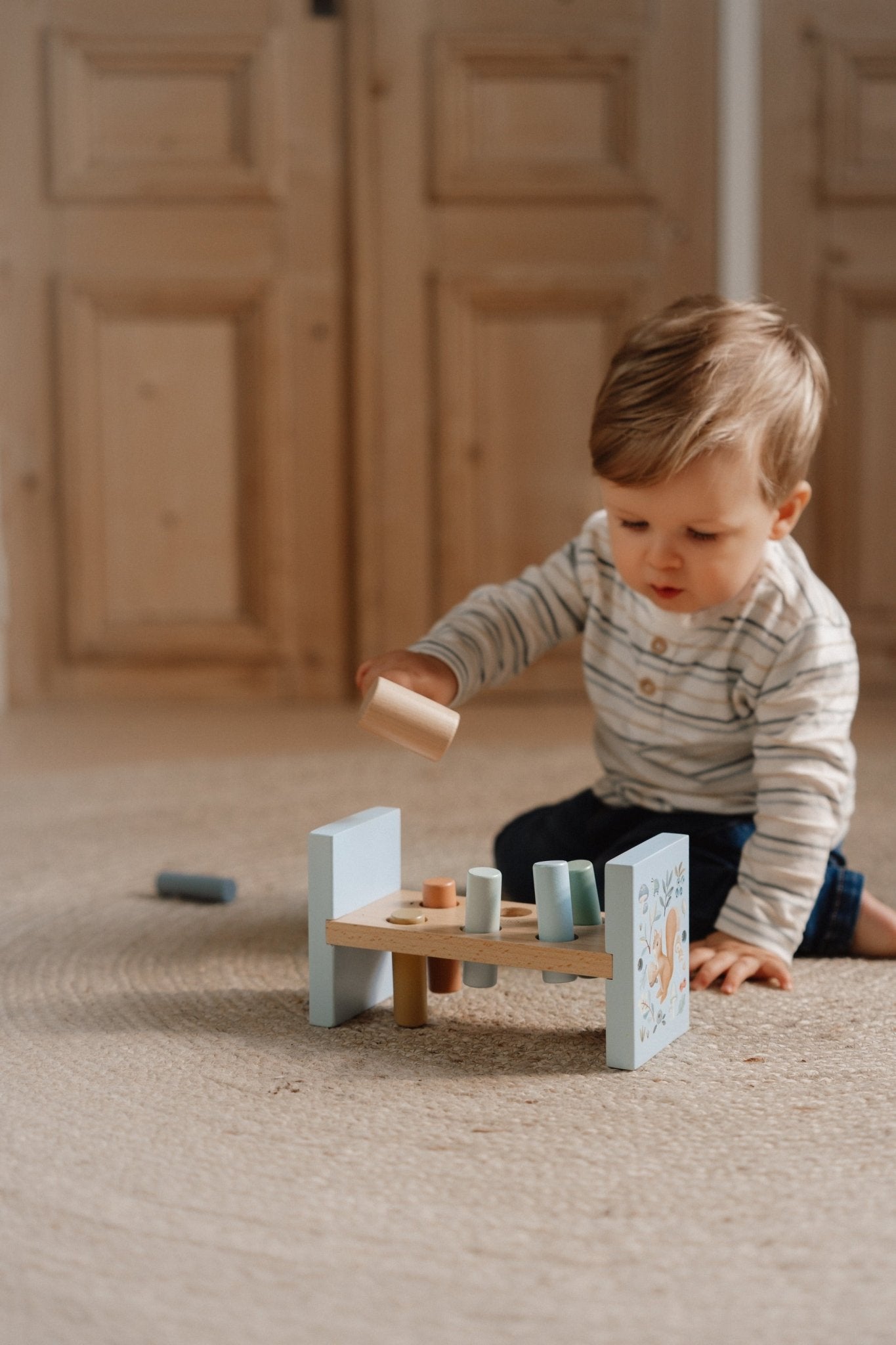 Pounding Bench FSC - Forest Friends - Enchanted Toys