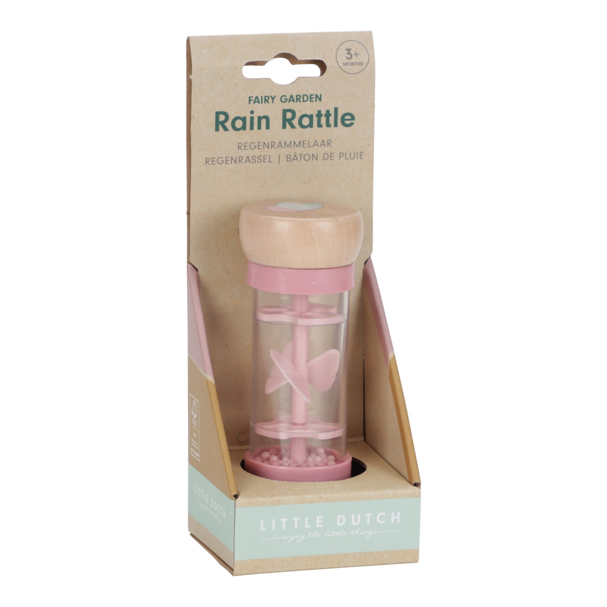 Rain Rattle FSC - Fairy Garden - Enchanted Toys