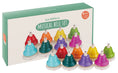 Load image into Gallery viewer, Rainbow Music Bells, Set of 8 Hand Held Percussion Bells - Enchanted Toys