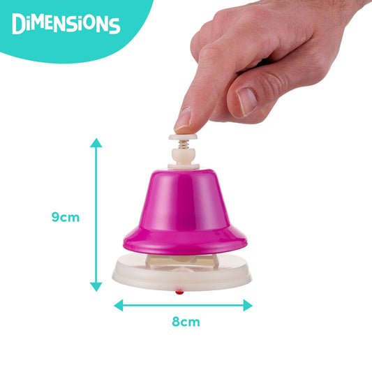 Rainbow Music Bells, Set of 8 Hand Held Percussion Bells - Enchanted Toys