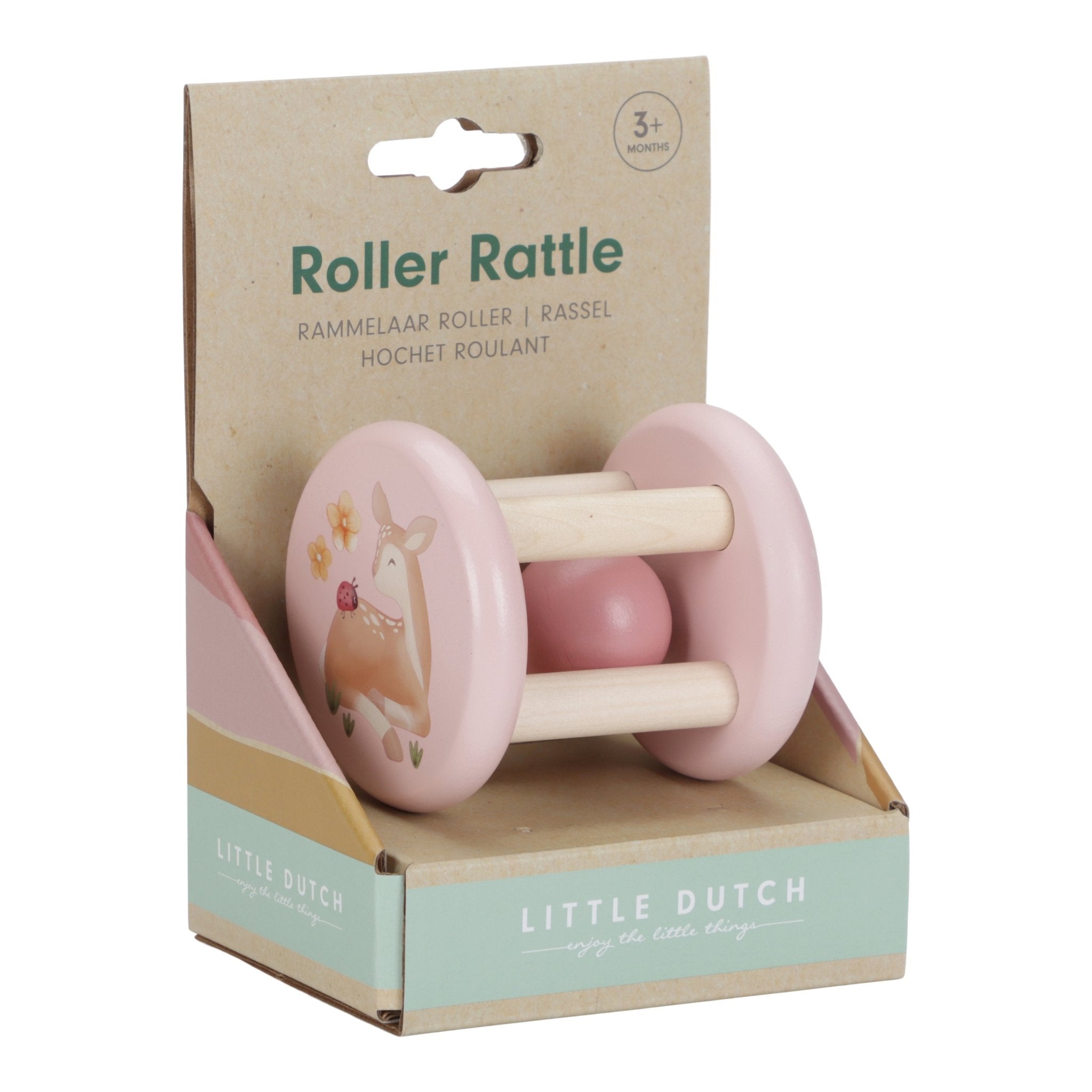 Roller rattle FSC - Fairy Garden - Enchanted Toys