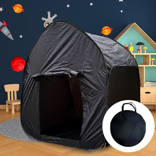 Sensory Black Pop Up Tent - Enchanted Toys