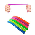 Load image into Gallery viewer, Sensory Fidget Textured Elastic Snakes (6 Pack) - Enchanted Toys