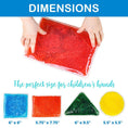 Load image into Gallery viewer, Sensory Soft Bead Filled Squidgy Shapes (4 pk) - Enchanted Toys