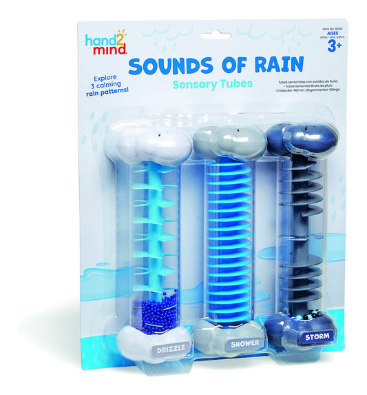 Sounds of Rain Sensory Tubes - Enchanted Toys