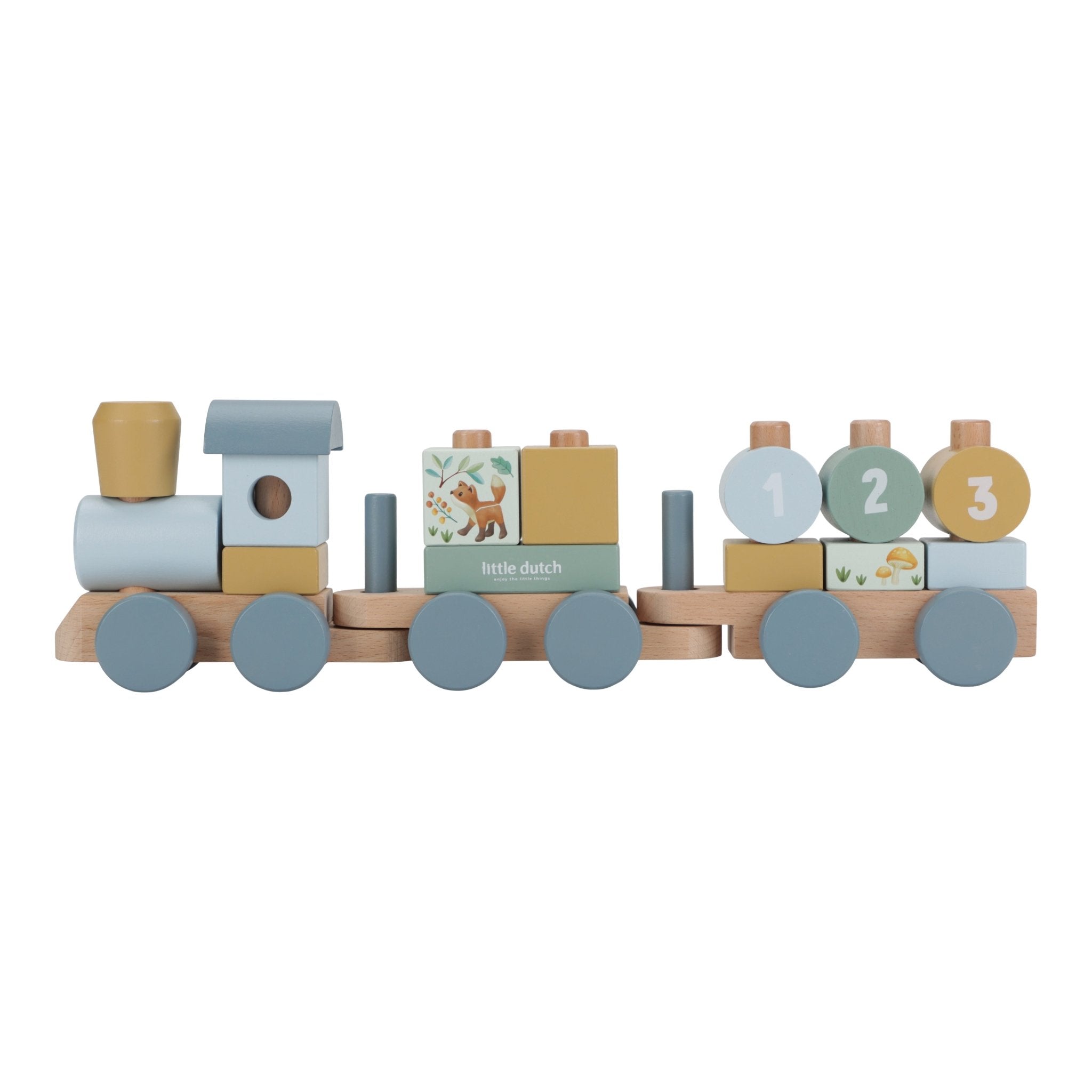Stacking Train FSC - Forest Friends - Enchanted Toys