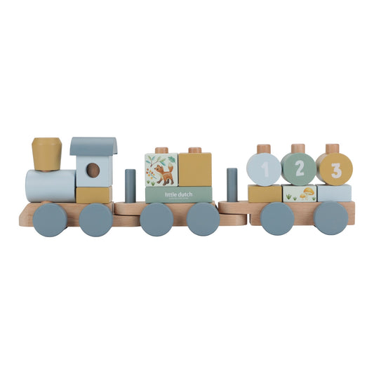 Stacking Train FSC - Forest Friends - Enchanted Toys