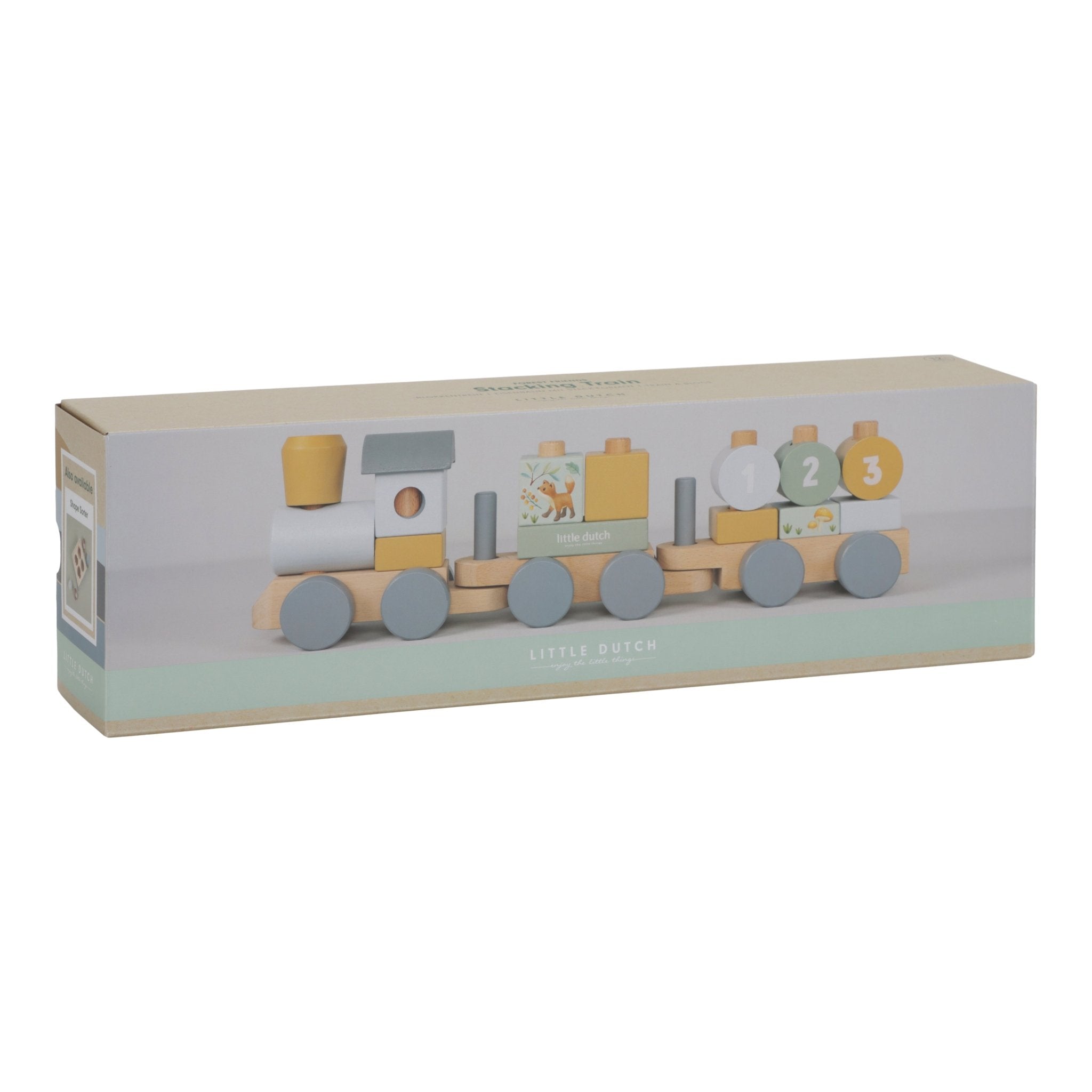 Stacking Train FSC - Forest Friends - Enchanted Toys