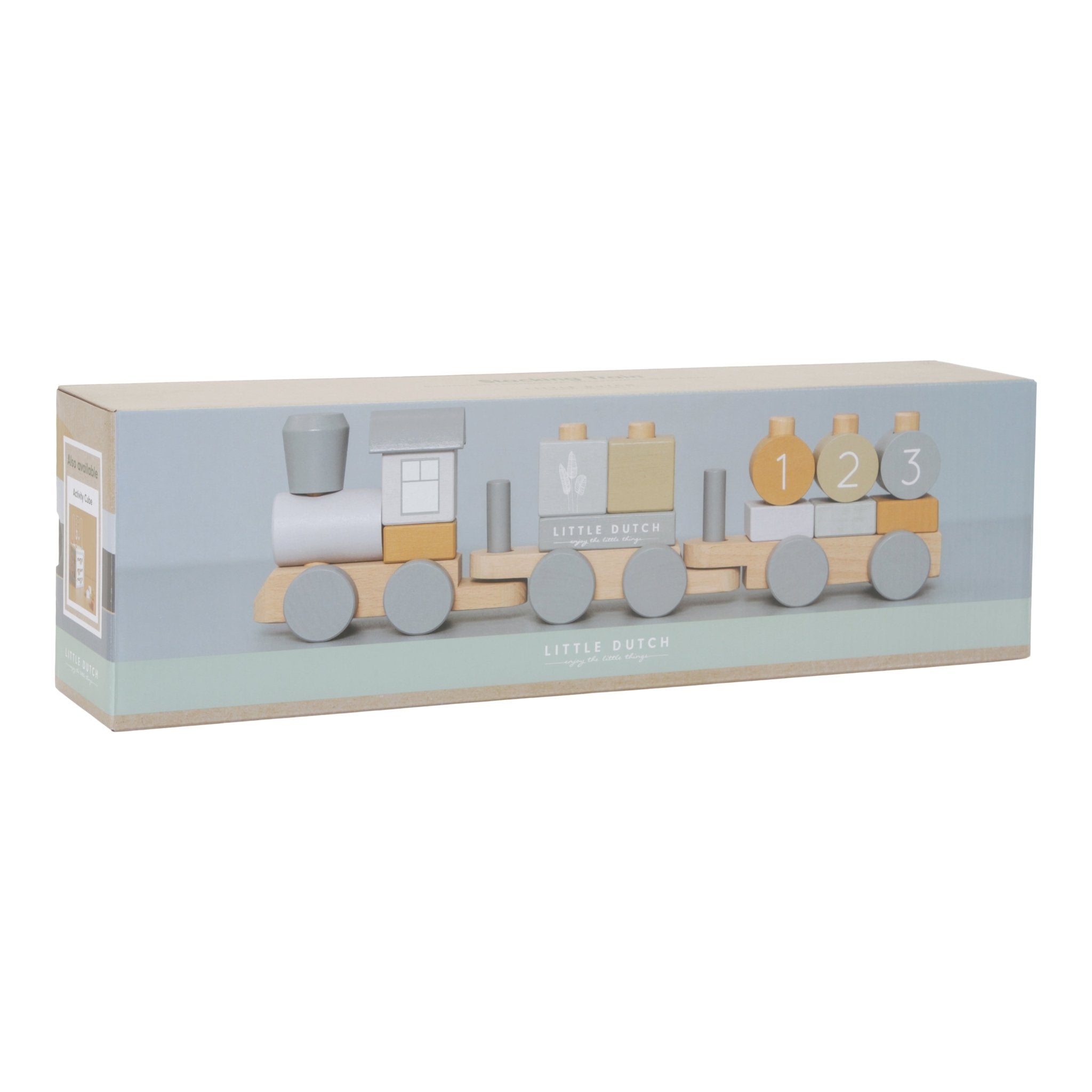 Stacking Train FSC - Ocean - Enchanted Toys