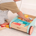 Load image into Gallery viewer, Wooden Baby Walker With Bricks FSC - Enchanted Toys