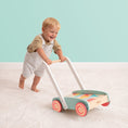 Load image into Gallery viewer, Wooden Baby Walker With Bricks FSC - Enchanted Toys