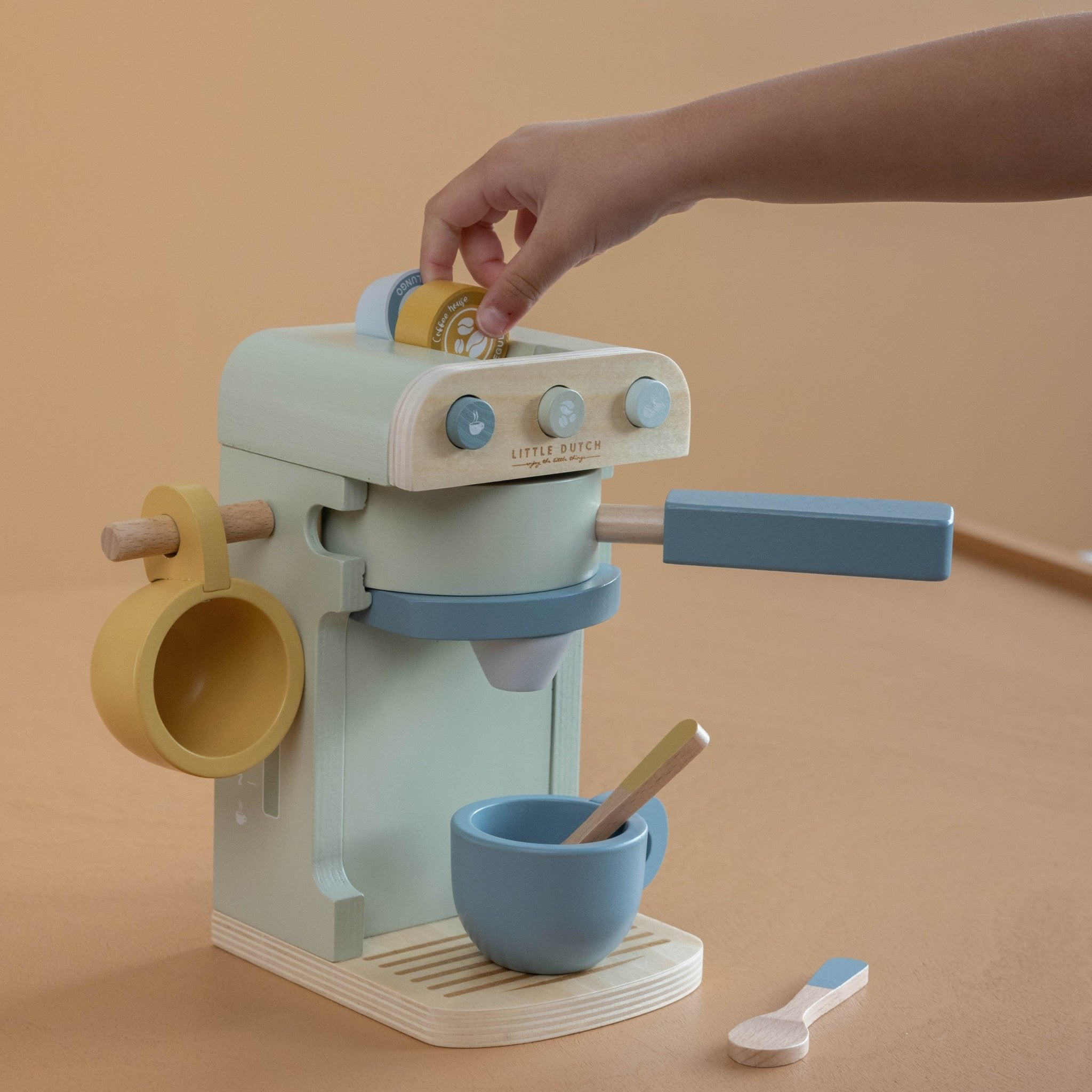 Wooden Coffee Machine FSC - Enchanted Toys