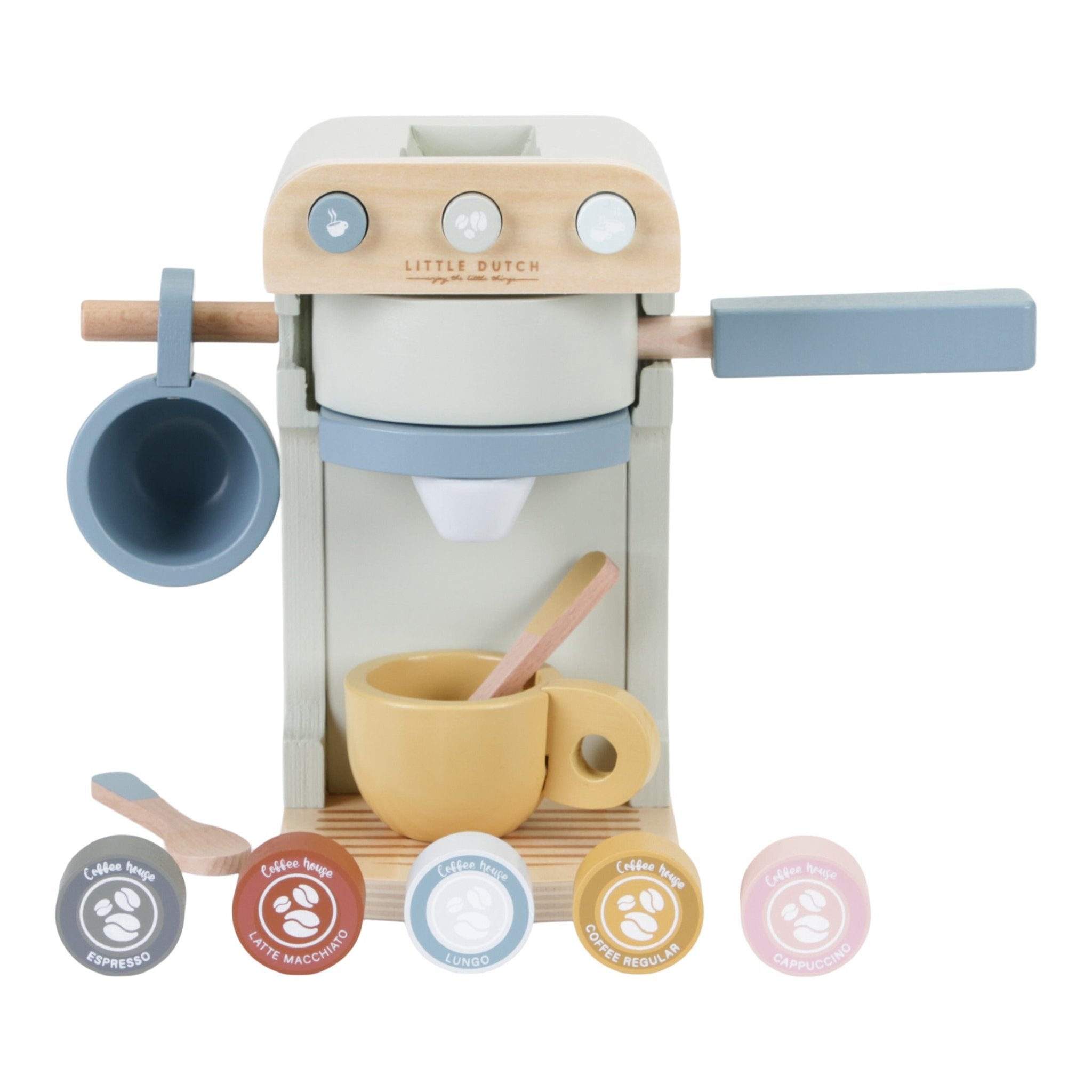 Wooden Coffee Machine FSC - Enchanted Toys