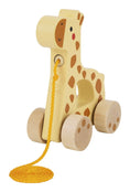 Load image into Gallery viewer, Wooden Pull Along Giraffe - Enchanted Toys